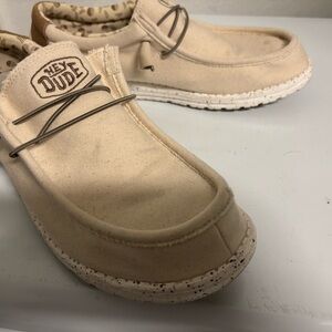 Hey Dude - Cream Casual Shoes - Size 13